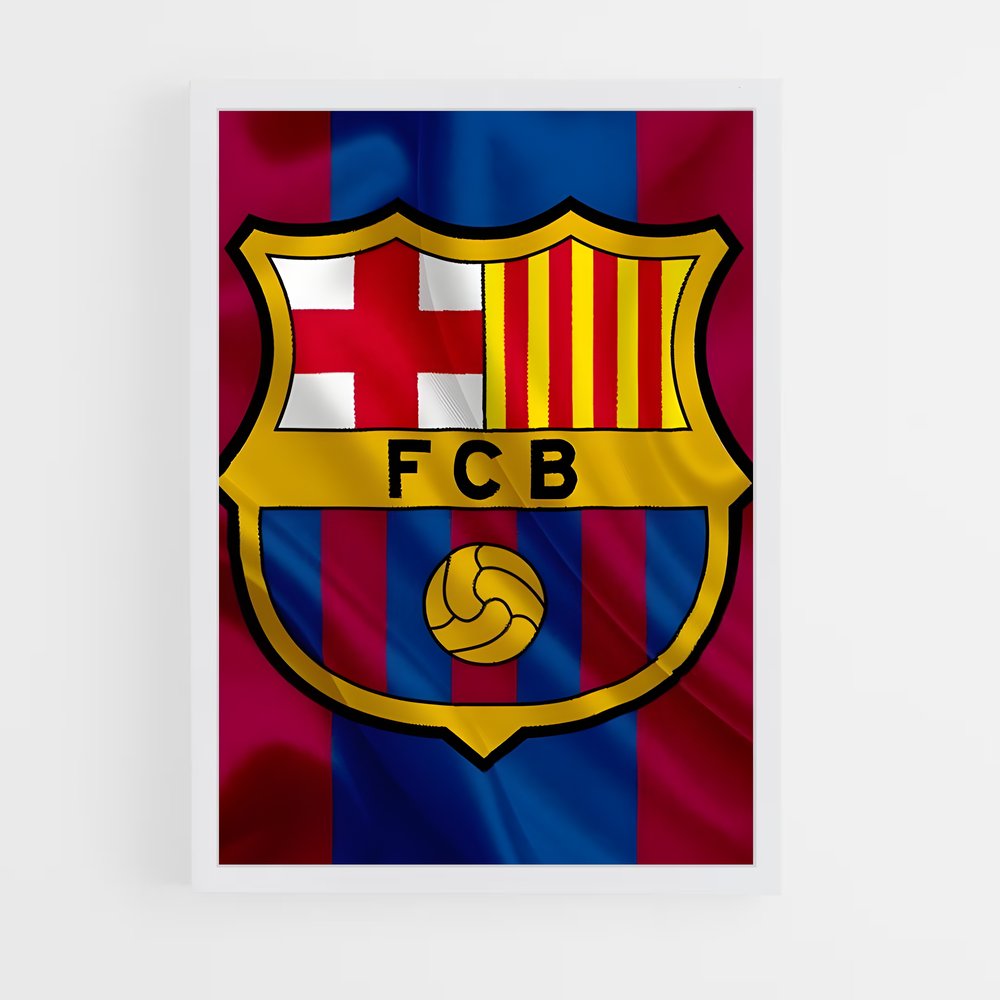 Poster FCB Stripes (vue 3)